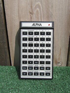 EZ Key II Alpha AMS Cable Remote Keyboard Alpha-American Programmable Signs 9103